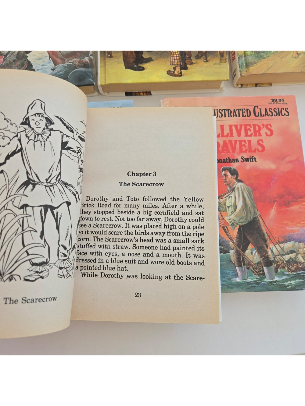 Great Illustrated Classics Lot of 7 Hardcover Books Wizard of Oz Black Beauty - Picture 12 of 16
